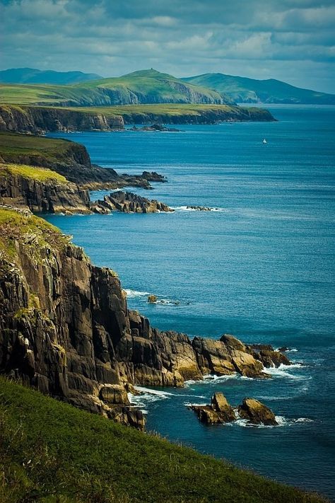 Dingle, Ireland. Once described by the National Geographic Traveler as “the most beautiful place on earth”