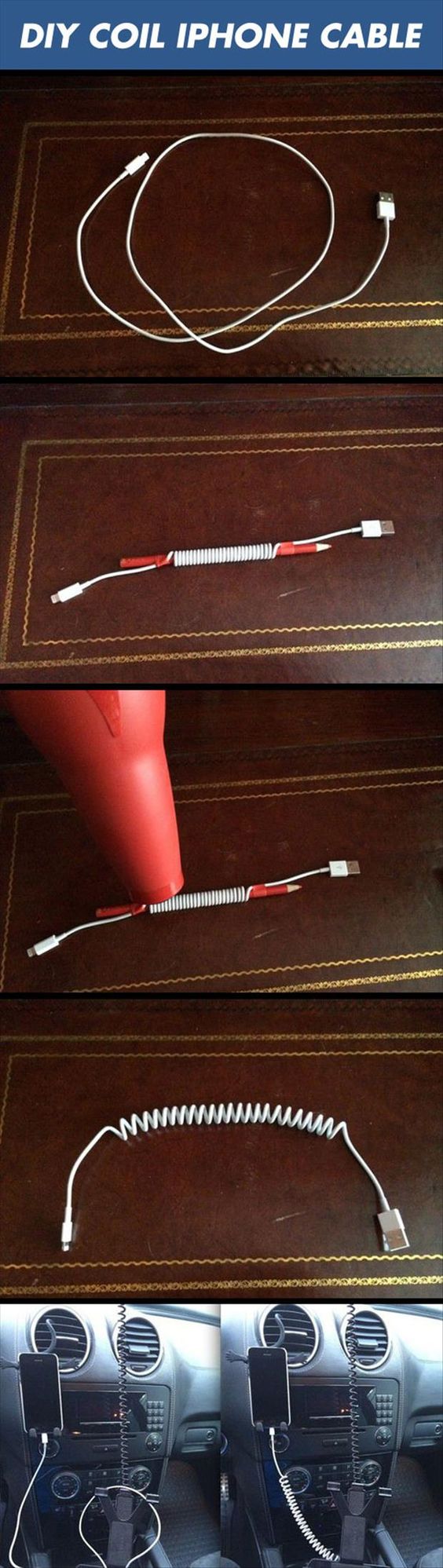 DIY coil cord
