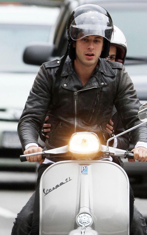 DJ/record producer/recording artist Mark Ronson rides a GL in the streets of New York with his sister Samantha in tow.