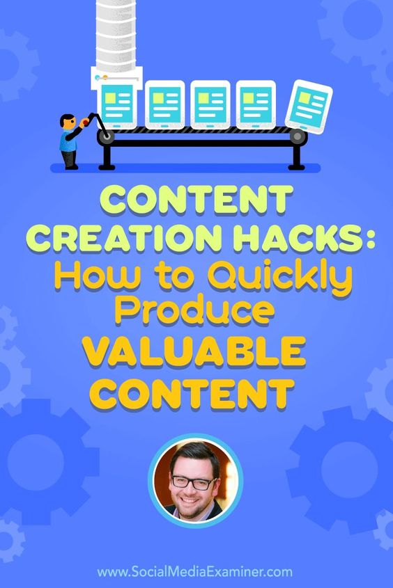 Do you create content for your business?  Looking for an easier way to make your content work for you?  Discover easy ways to create and repurpose your content, courtesy of @Nick Westergaard. Via @Social Media Examiner.