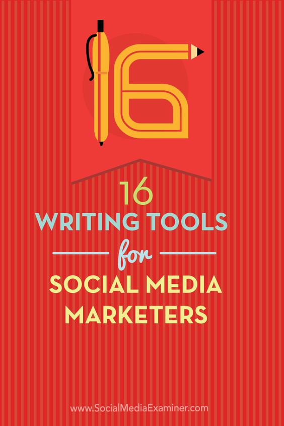Do you create copy for social media posts?  Whether you work on your own or with a team, there are tools that make it more likely your social media posts will publish without errors and with correct word counts.  In this article you’ll discover 16 writing tools for social media marketers. Via @Social Media Examiner.