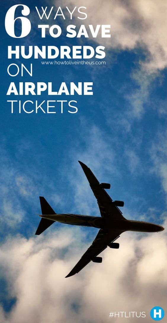 Do you love to travel? Here are 6 ways you can save hundreds of dollars on airline tickets.