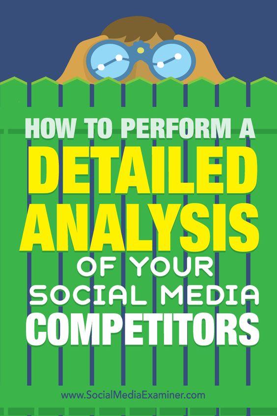 Do you want better results from social media?  If you’re not getting the results you want from social media, a little research and the right tool can help you refine your social media strategy.  In this article, you’ll discover how to perform a detailed competitive analysis and improve your social strategy. Via @Social Media Examiner