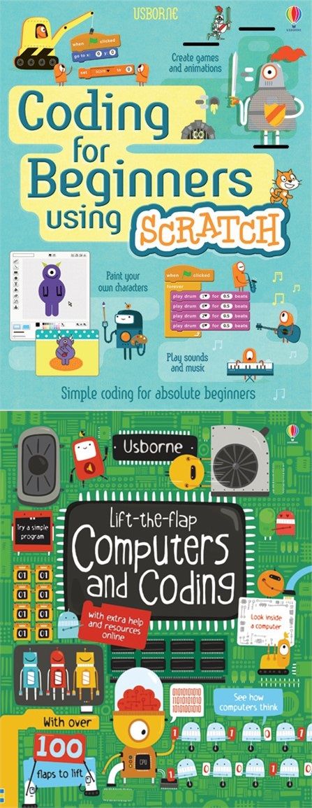 Does your kid want to create their own computer games? These fun guidebooks teach children the basics of coding, programming, and writing software.