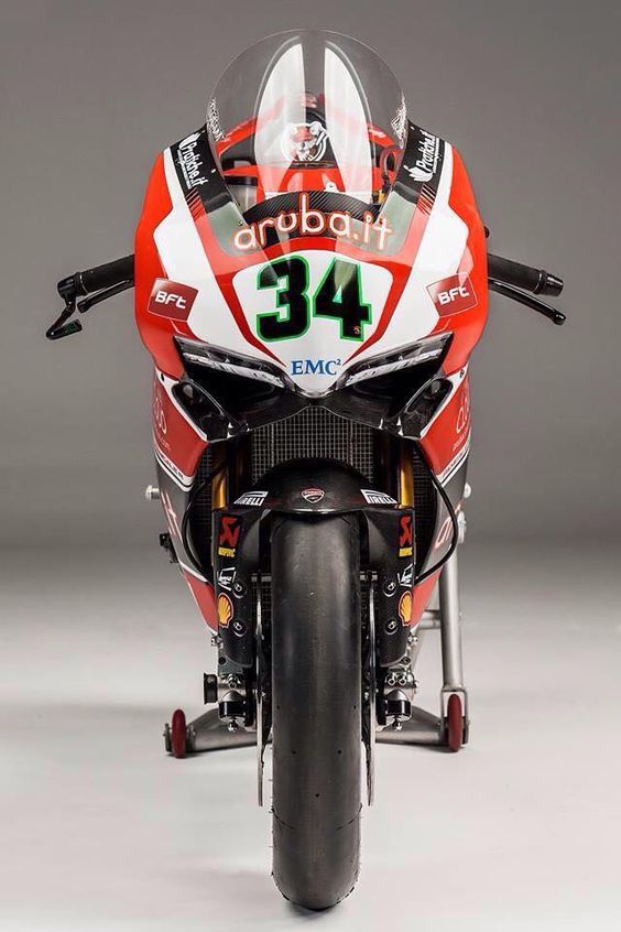Ducati 1299 Panigale official Aruba Ducati World SBK Team  2015 #34 Davide Giugliano.