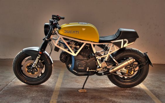 Ducati 750 Sport Cafe Racer by Andreas Goldemann #motorcycles #caferacer #motos | 