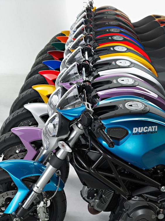 Ducati Monsters,one in every color please :)