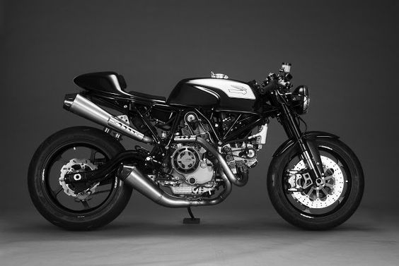 Elegant #Ducati Sport 1000 Cafe Racer by Motomo-d #motorcycles #caferacer |