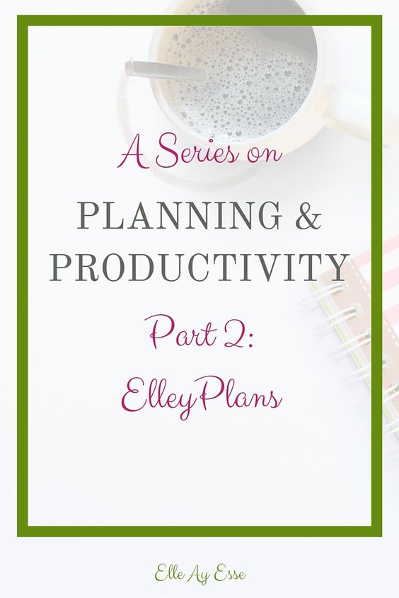 ElleyPlans is my 