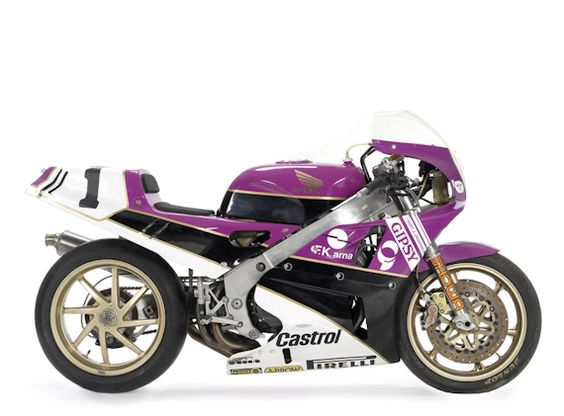 ex-Fred Merkel, World Superbike Championship 1989/90 Honda VFR750R RC30 Production Racing Motorcycle