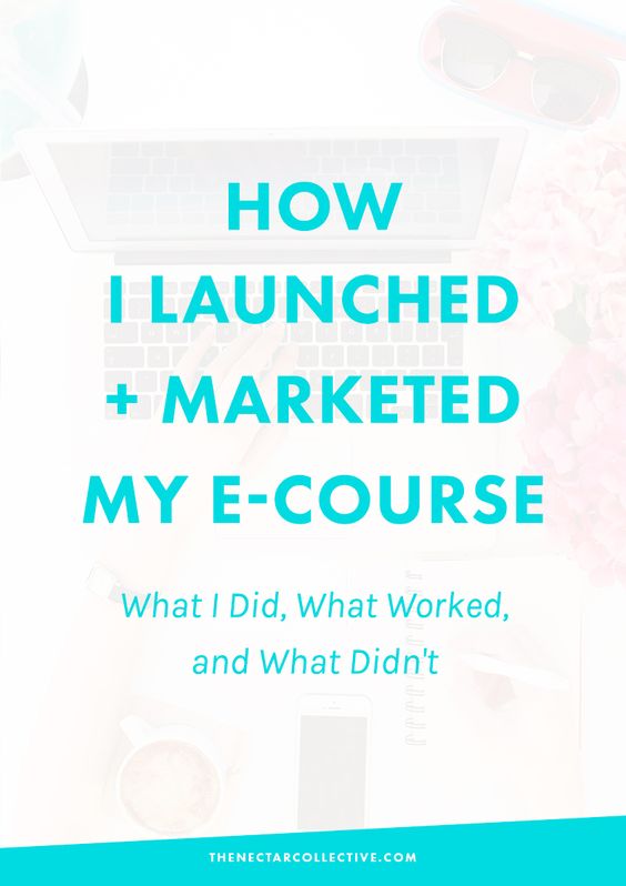 Exactly How I Launched and Marketed My E-Course: What I Did, What Worked, and What Didn't. Click through full all the tips, including what brought in the most revenue!