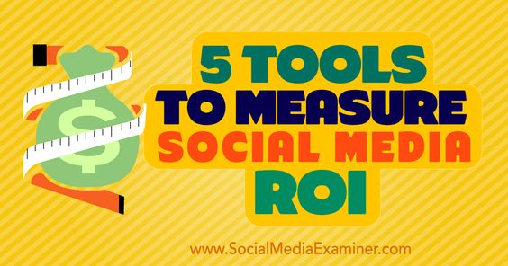 Excellent tools to measure your social media efforts.