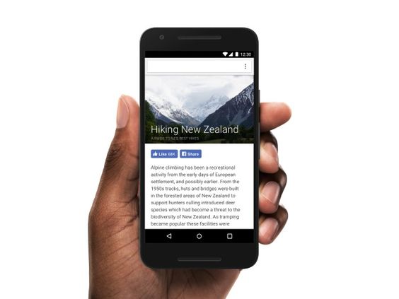 Facebook released Save to Facebook and Share to Facebook buttons for Chrome; redesigned its social plugin buttons; and will offer publishers the ability to add like, comment and share buttons to the bottom of Instant Articles.