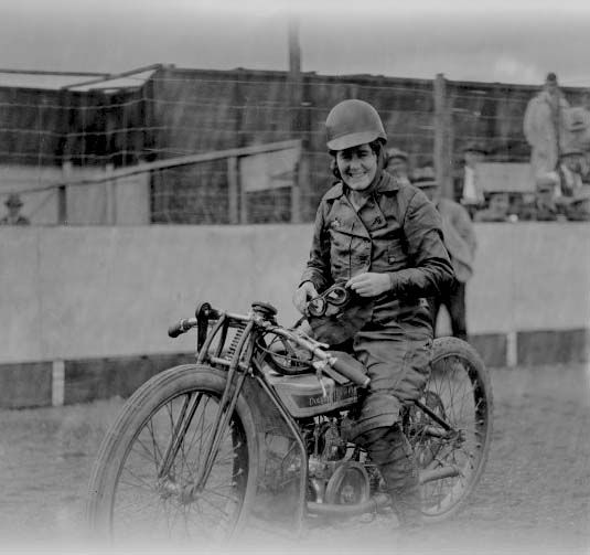 Fay Taylour was among the most famous motorcyclists of the 1920’s, and a champion speedway competitor. Born 1904 in Ireland, by the age of 21 she was traveling the world, racing on the incredibly popular speedway tracks in England, Australia, and New Zealand. – via the Vintagent