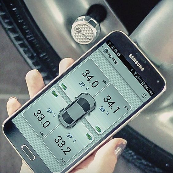 FOBO Bluetooth Tire Pressure Monitoring System #Bluetooth, #Monitor, #Tire