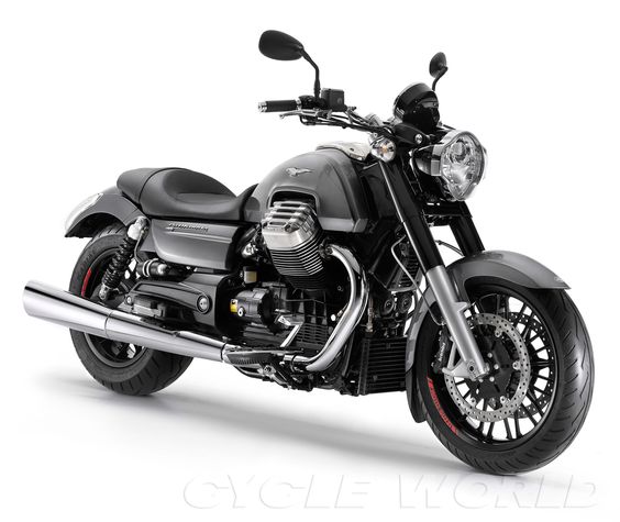 Forty years after the original, Moto Guzzi revamps the California with a new 1400 model for 2013. I'll take one.