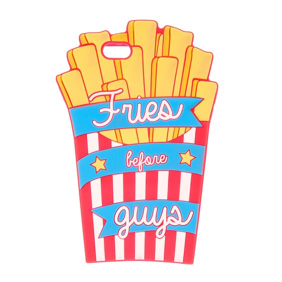 Fries Before Guys 3D Silicone Phone Case – iPhone 6/6S