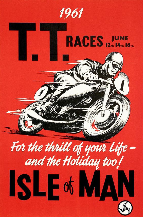 Gallery  Vintage Posters  Sports  Isle of Man - TT Motorcycle Races