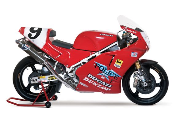 Giancarlo Falappa’s 1992 Ducati 888 SBK up for grabs at RM Auctions Monaco