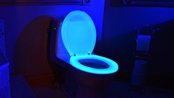 Glow in the dark toilet !!!
