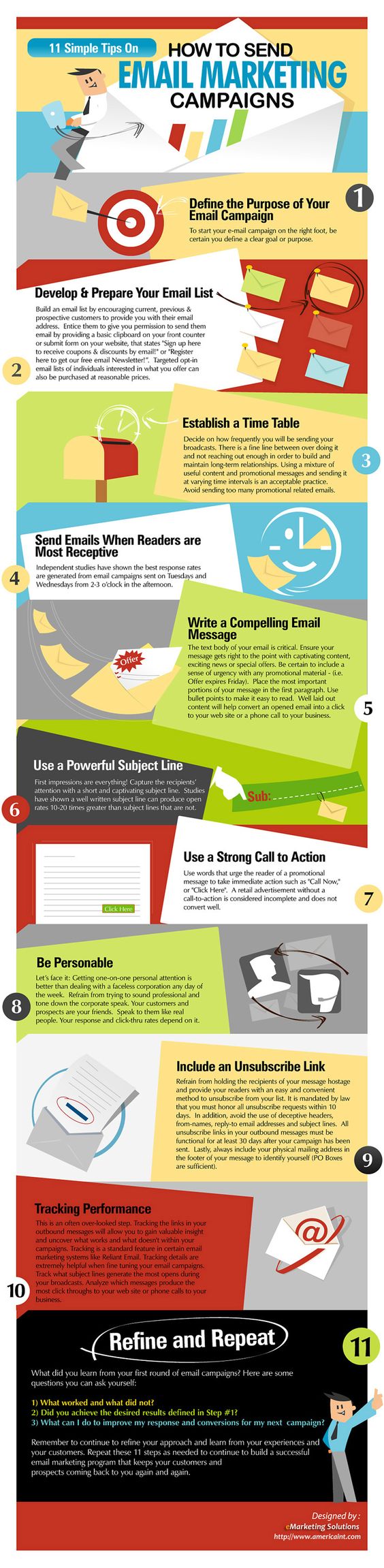 Great guide for email marketeers - We completely agree with this and follow all these rules for our clients