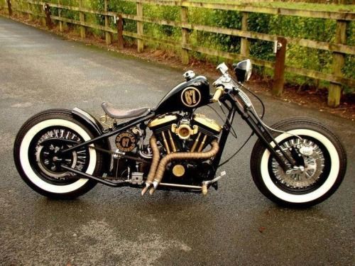 Harley | Bobber Inspiration - Bobbers and Custom Motorcycles | motorcycles-and-more October 2014