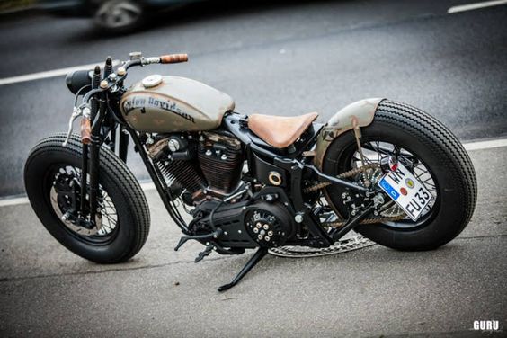 Harley Davidson Bobber By Freakie Motorcycles #motorcycles #bobber #motos |