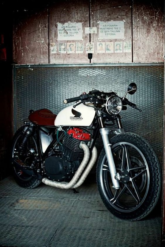 Honda Cafe Racer #motorcycles #caferacer #motos |