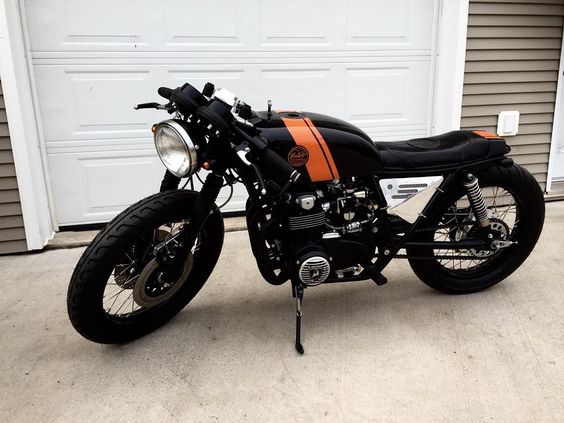 Honda Cb550 Cafe Racer By Halifax Speed Co Motorcycles Caferacer Motos
