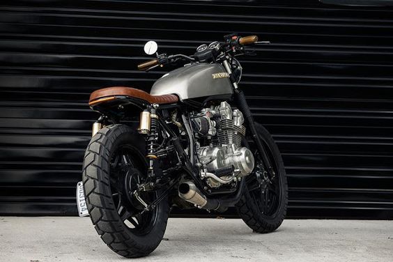 Honda CB750 Brat Style by Redeemed Cycles #motorcycles #bratstyle #motos |