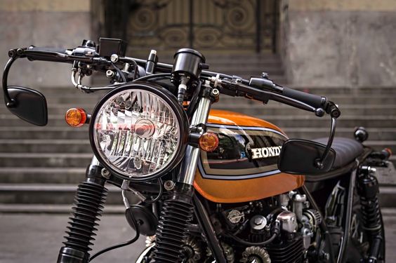 Honda Four Brat Style #motorcycles #caferacer #motos |