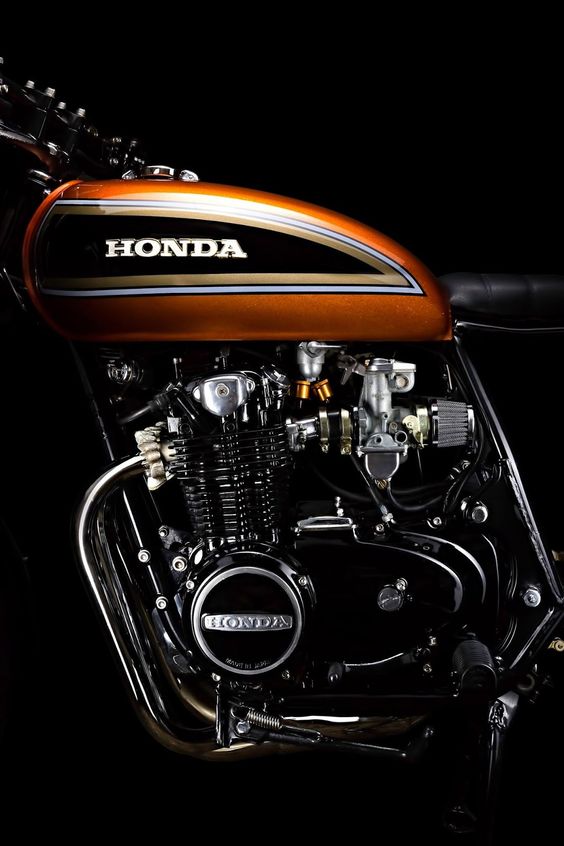 Honda Four Brat Style #motorcycles #caferacer #motos |