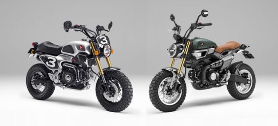 Honda Grom Scramblers Are The Retro Micro Motorcycles Of Your Dreams