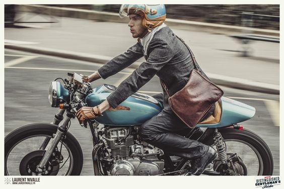 Honda new-wave cafe racers : : : The Distinguished Gentleman's Ride by Laurent Nivalle, via Behance