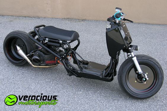 Honda Ruckus scooter. I never thought I'd say this but, I'd totally ride this scooter.