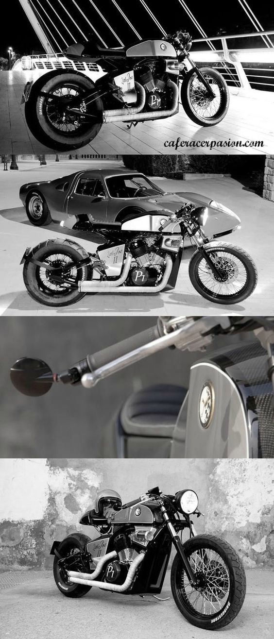 Honda Shadow VT600 Cafe Racer by Rocket Supreme #motorcycles #caferacer #motos |