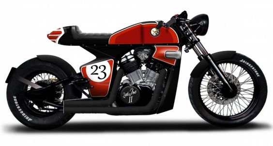 Honda Shadow VT600 Cafe Racer by Rocket Supreme #motorcycles #caferacer #motos | 