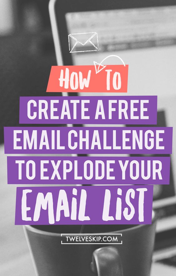 How To Grow Your Email Subscribers Using Email Challenge. Click the PIN to learn how you can explode your email list using this clever technique!