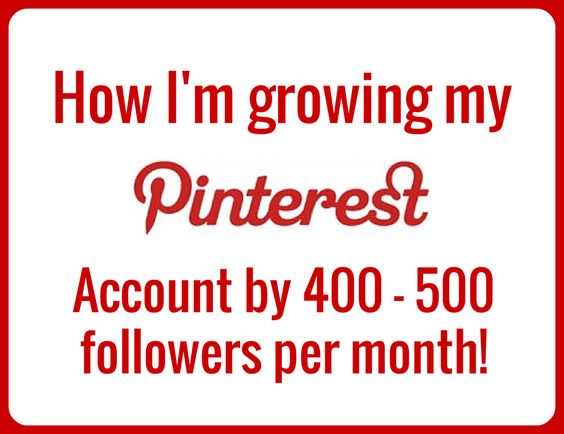 How to increase your pinterest followers - I grew my Pinterest account from 250 to over 2000 followers in less than four months! Find out how I did