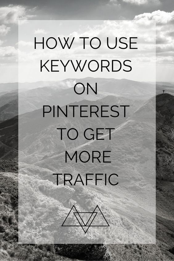 How to use Keywords on Pinterest Boards to get more traffic click through to find out how.
