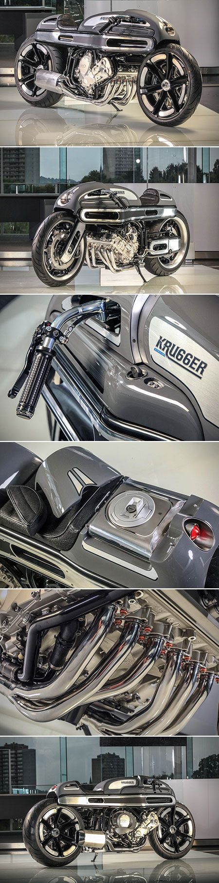 If Robocop Owned a BMW Motorcycle, It Would Be Krugger's Futuristic K1600