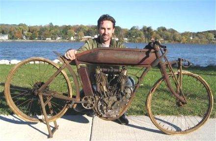 Indian Motorcycle Welcomes Mike Wolfe of American Pickers- I don't often catch that show, but I try to watch it when I can.