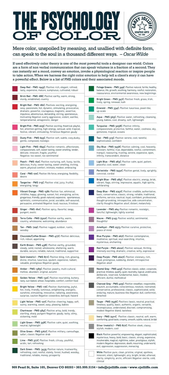 #infographic #color