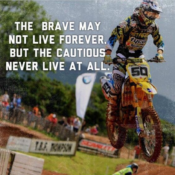 #inspirational #quote #motocross #dirt #bike