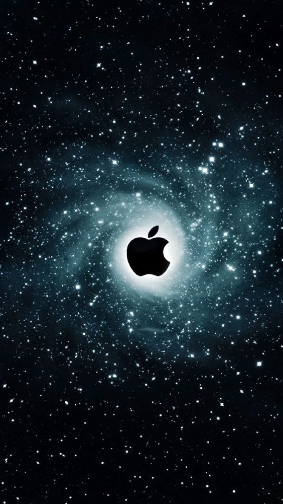 iPhone 5 Wallpaper Apple galaxy