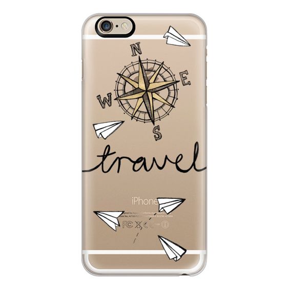 iPhone 6 Plus/6/5/5s/5c Case - Travel + Compass + Paper Planes  ($40) ❤ liked on Polyvore featuring accessories, tech accessories, phones, phone cases, cases, tech, iphone cases, iphone case, iphone cover case and apple iphone cases