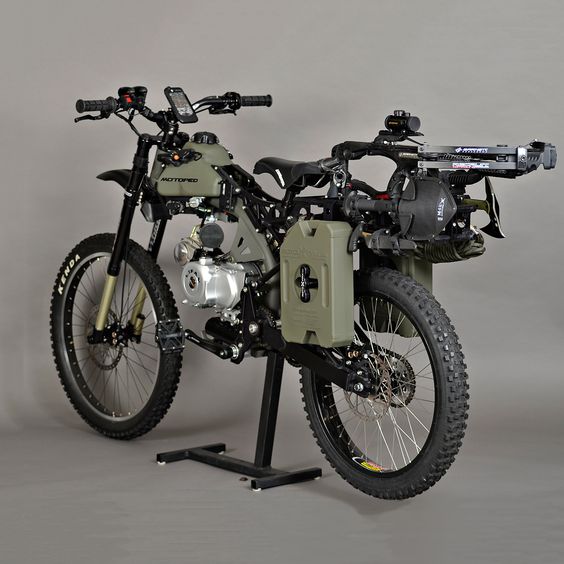 Is the Motopeds Black Ops Survival Edition the coolest 49cc moped ever made?