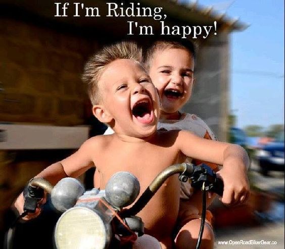 It's what life is about!! All it takes is a ride!!