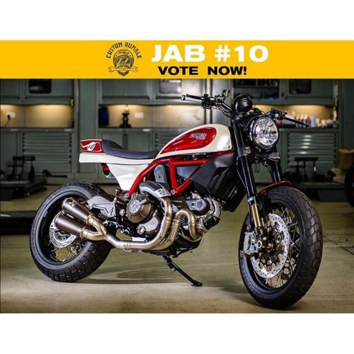 ���� JAB #10! Ducati Scrambler “Ottanta” by @Graham Cole ����...