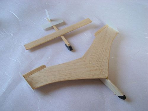 Japanese Balsa Wood Gliders Medium | Goods From Japan